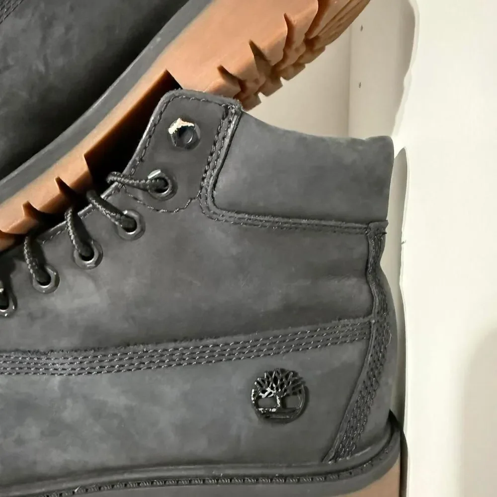 Timberland Black Boots Size Kids 2.5
